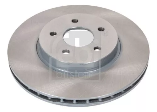 2x Febi Front Internally Vented Brake Disc For Ford Jaguar Mondeo X-type