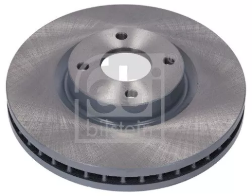 2x Febi Front Vented Brake Discs Fits Ford Ecosport 300mm