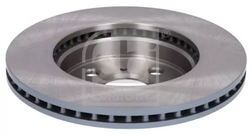 FEBI BILSTEIN FEBI BILSTEIN 192743 2x Febi Front Vented Brake Discs Fits Toyota Yaris 255mm 