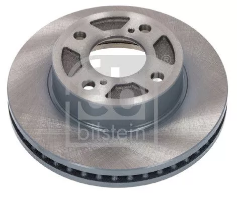 2x Febi Front Left Front Right Internally Vented Brake Disc For Suzuki Swi