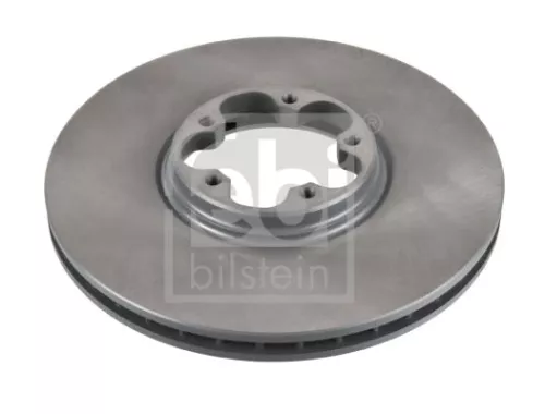 2x Febi Front Vented Brake Discs Fits Ford Ford Australia Transit 294mm