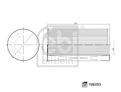 FEBI BILSTEIN FEBI BILSTEIN 198393 Air Filter 