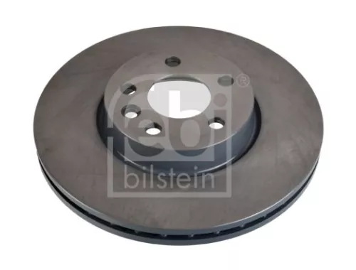 2x Febi Front Internally Vented Brake Disc For Ford Seat Vw Alhambra Calif