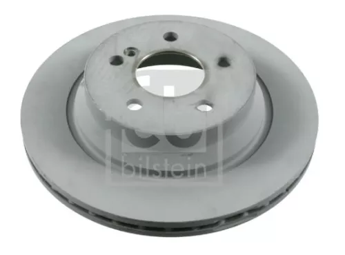 2x Febi Rear Internally Vented Brake Disc For Mercedes-benz Mercedes-benz 