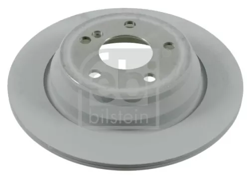 2x Febi Rear Solid Brake Disc For Mercedes-benz S-class