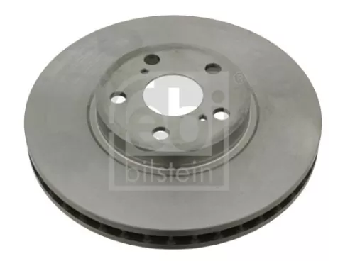 2x Febi Front Internally Vented Brake Disc For Volvo C70 S70 V70 Xc70