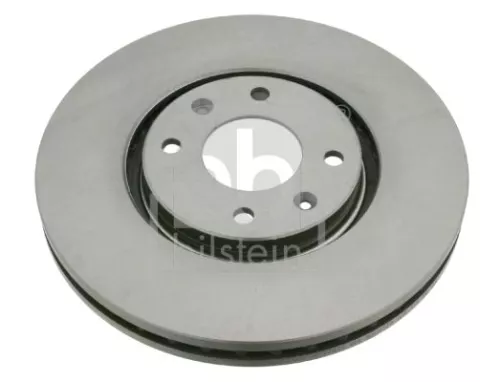 2x Febi Front Internally Vented Brake Disc For Citroën C5 Xantia