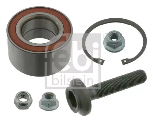 Febi 23370 Front Left Or Right Wheel Bearing Kit For Audi  Seat  Vw A3  Golf  Le