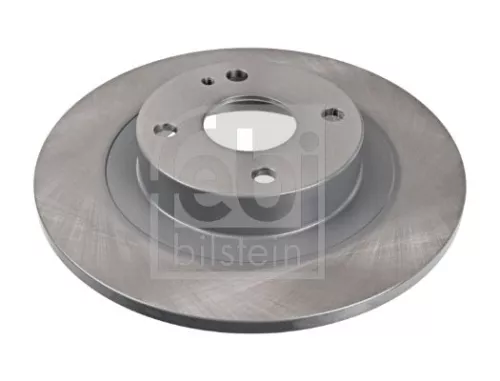 2x Febi Rear Solid Brake Disc For Mazda 323 F 323 S