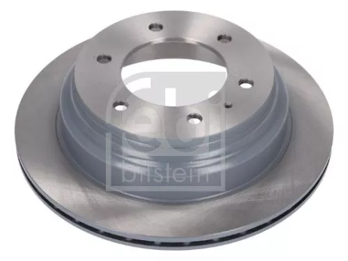 2x Febi Rear Internally Vented Brake Disc For Isuzu Opel Vauxhall Frontera