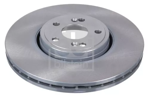 2x Febi Front Internally Vented Brake Disc For Renault Espace Vel Satis