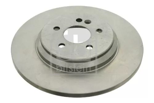 2x Febi Rear Solid Brake Disc For Mercedes-benz M-class