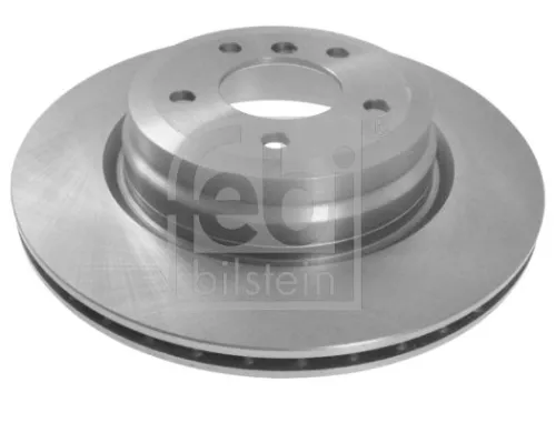 2x Febi Rear Internally Vented Brake Disc For Bmw 3 X1
