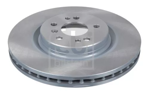 2x Febi Front Internally Vented Brake Disc For Mercedes-benz Gle M-class R