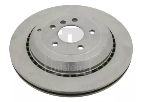 2x Febi Rear Internally Vented Brake Disc For Mercedes-benz Gl-class M-cla