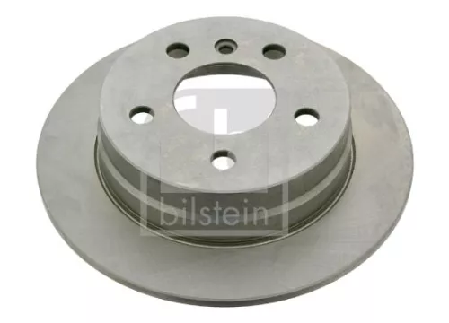 2x Febi Rear Solid Brake Disc For Mercedes-benz A-class B-class