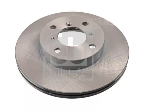 2x Febi Front Internally Vented Brake Disc For Suzuki Baleno Liana