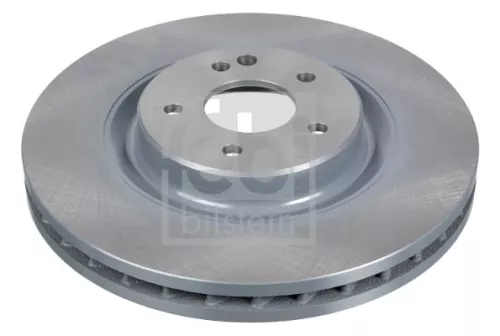 2x Febi Front Internally Vented Brake Disc For Mercedes-benz Sl