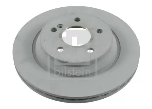 2x Febi Rear Internally Vented Brake Disc For Mercedes-benz S-class Sl
