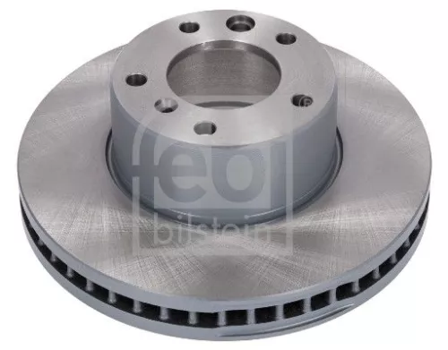 2x Febi Front Internally Vented Brake Disc For Mercedes-benz G-class