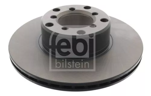 2x Febi Front Internally Vented Brake Disc For Mercedes-benz Coupe S-class