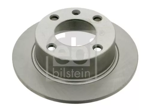 2x Febi Rear Solid Brake Disc For Citroën Xantia