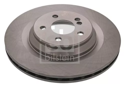 2x Febi Rear Internally Vented Brake Disc For Mercedes-benz S-class Sl