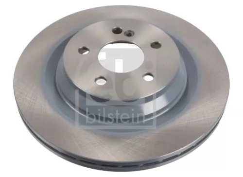 2x Febi Rear Internally Vented Brake Disc For Mercedes-benz S-class Sl