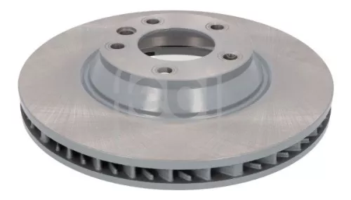 Febi Single Front Right Internally Vented Brake Disc For Audi Porsche Vw Cayen