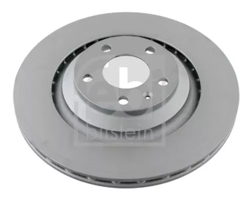 2x Febi Rear Internally Vented Brake Disc For Audi Audi (Faw) A6 A6l