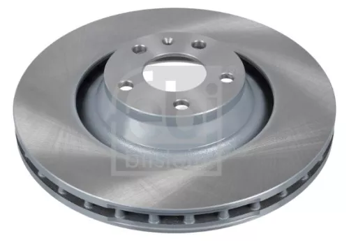 2x Febi Front Internally Vented Brake Disc For Audi Audi (Faw) A6 A6 Allro