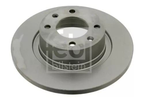 2x Febi Rear Solid Brake Disc For Citroën C5