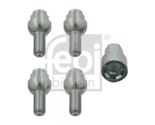 Febi Front Rear Wheel Bolt For Audi Dacia Mercedes-benz Renault Vw 123 