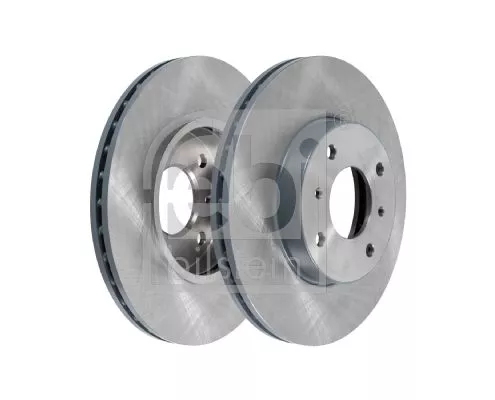 FEBI BILSTEIN FEBI BILSTEIN 27108 2x Febi Front Internally Vented Brake Disc For Nissan 200sx Almera Primera 