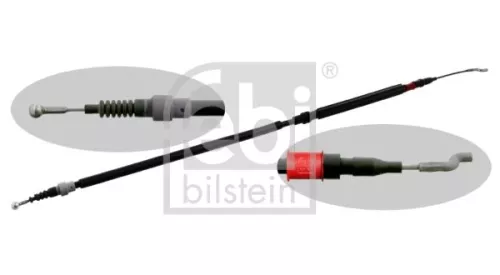 Febi Rear Left Or Right HandBrake Cable For Vw California Tr