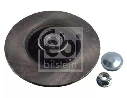 FEBI BILSTEIN FEBI BILSTEIN 28154 2x Febi Rear Solid Brake Discs Fits Renault Clio Megane Modus / Grand Modus Sand 