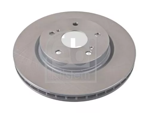 2x Febi Front Internally Vented Brake Disc For Suzuki Grand Vitara
