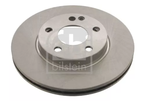 2x Febi Front Internally Vented Brake Disc For Mercedes-benz A-class B-cla