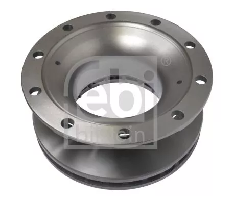 2x Febi Front Rear Internally Vented Brake Disc