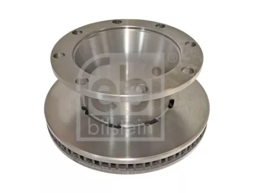 2x Febi Rear Internally Vented Brake Disc For Renault Trucks Volvo D D Acc