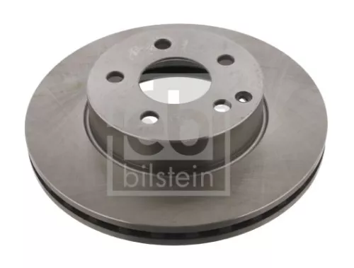 2x Febi Front Internally Vented Brake Disc For Mercedes-benz Mercedes-benz