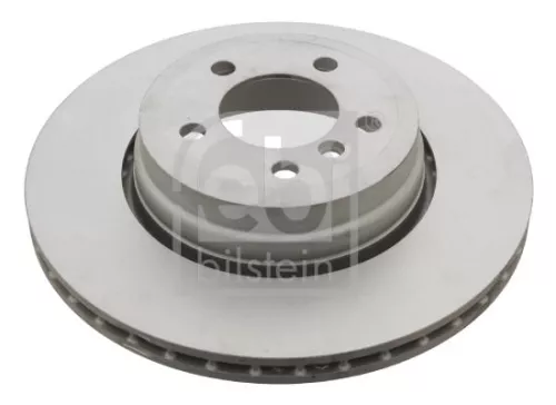 2x Febi Rear Internally Vented Brake Disc For Bmw 7