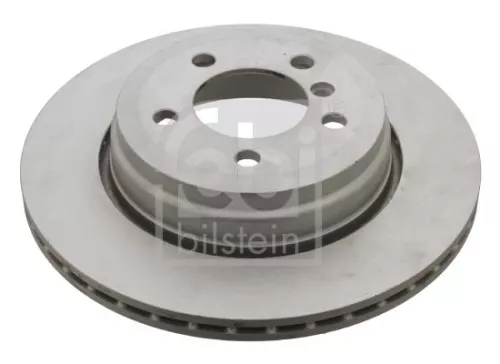 2x Febi Rear Vented Brake Discs Fits Bmw 7 Series 324mm