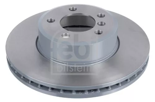 2x Febi Front Internally Vented Brake Disc For Bmw 7