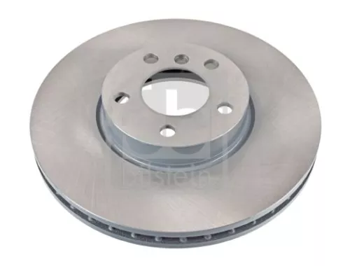 2x Febi Front Internally Vented Brake Disc For Bmw X5 X6