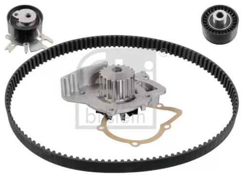 Febi Water Pump & Timing Belt Kit For Ford C-max Focus Focus C-max Gala