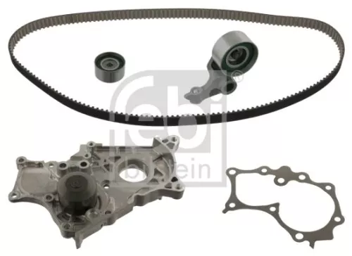 Febi Water Pump & Timing Belt Kit For Toyota Avensis Avensis Verso Coro
