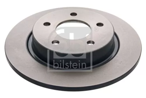 2x Febi Rear Solid Brake Discs Fits Mazda 2 3 5 280mm