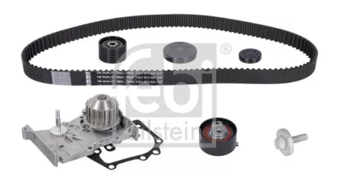 Febi Water Pump & Timing Belt Kit For Dacia Nissan Renault 19 Aprio Blu