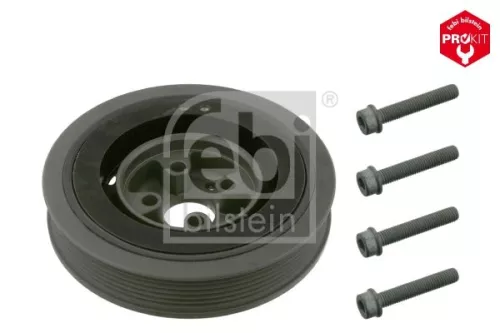 Febi Crankshaft Pulley  For Audi Ford Seat Vw 80 A6 Alhambra Cabrio